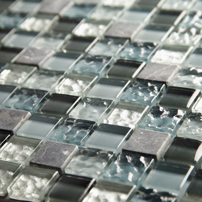 Graphite Marble & Glass 23mm