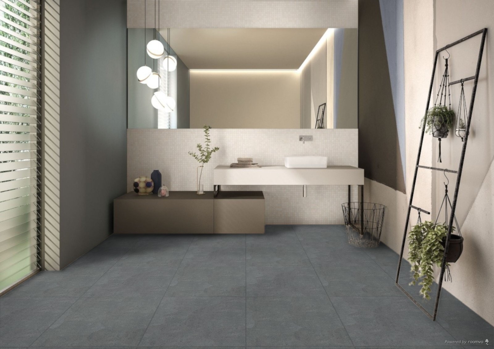 SURFACE 2.0 MID GREY 60X60 20MM