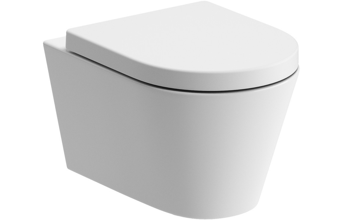 Colins Rimless Wall Hung WC & S/C Seat