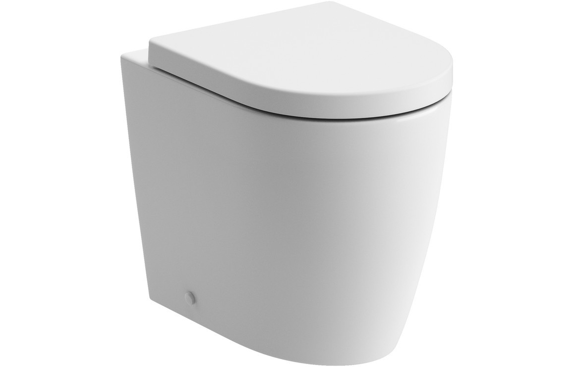 Colins Rimless Back To Wall WC & S/C Seat