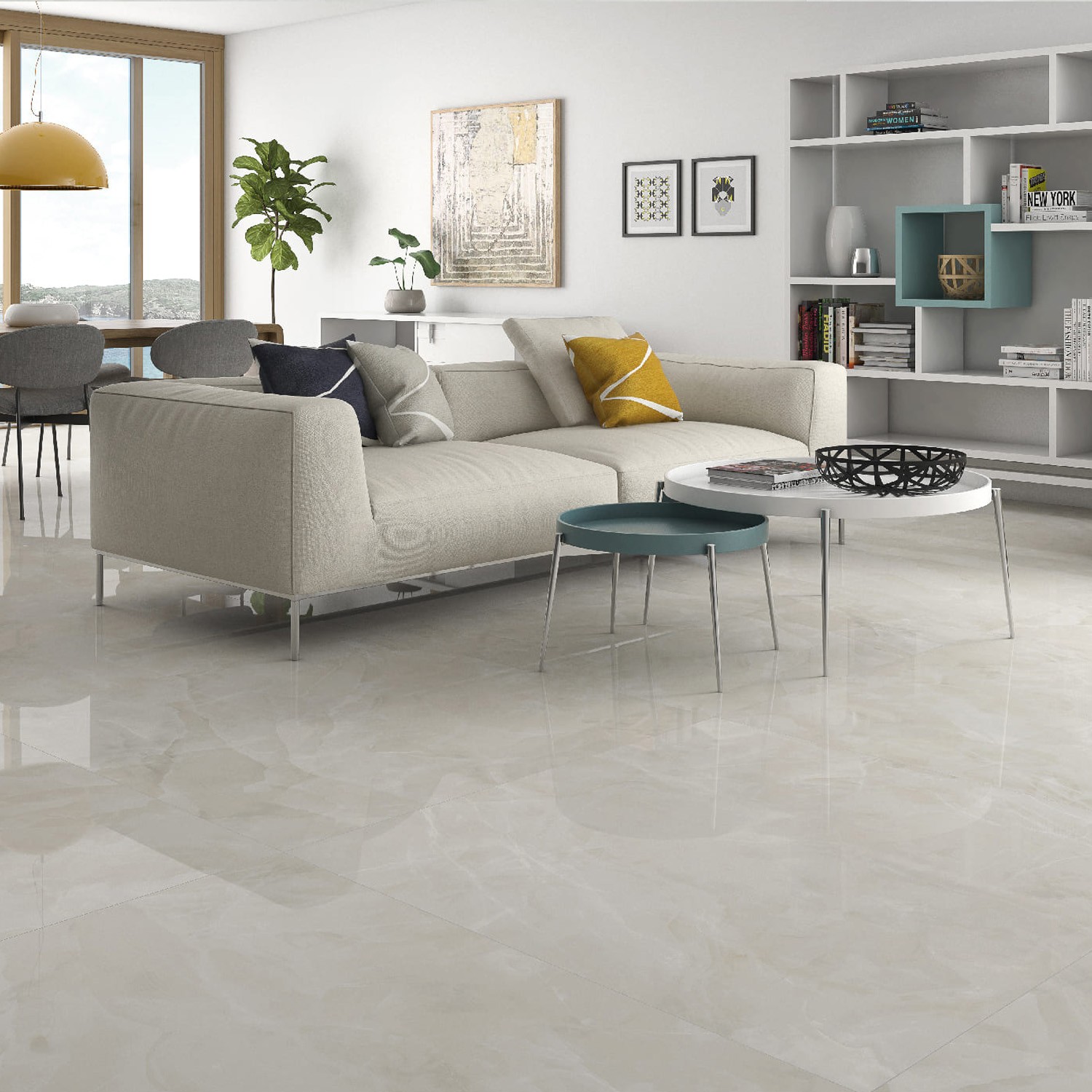 Ponera Hot Polished 60x60 Gold