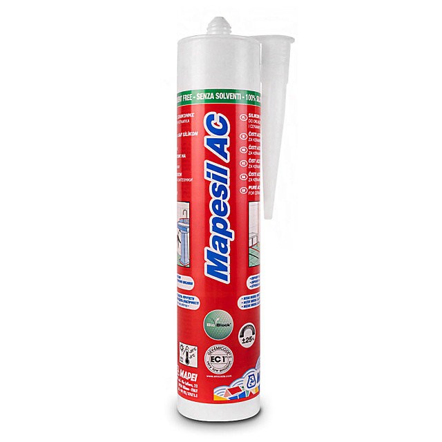 Mapei Mapesil Ac Mould-resistant Silicone Black 310ml