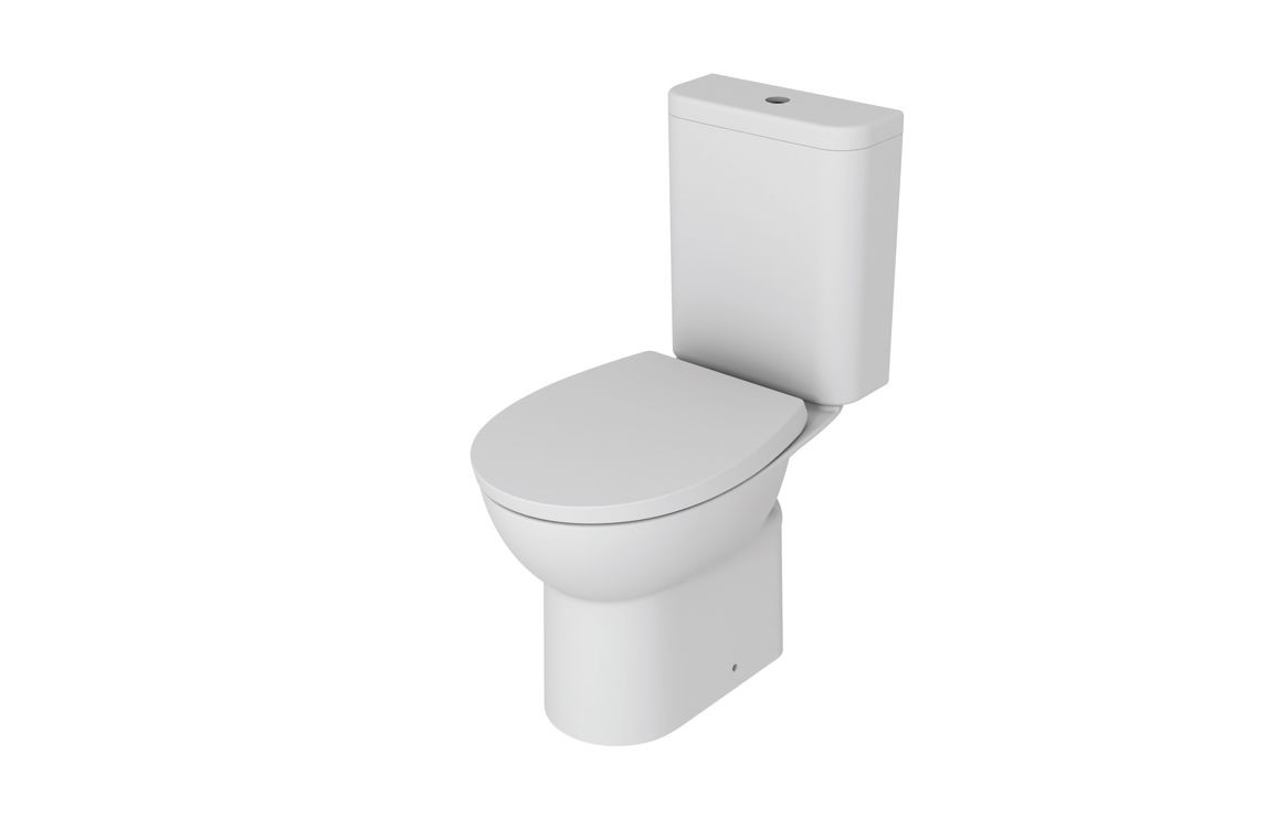 2Go Close Coupled Rimless WC & Soft Close Seat