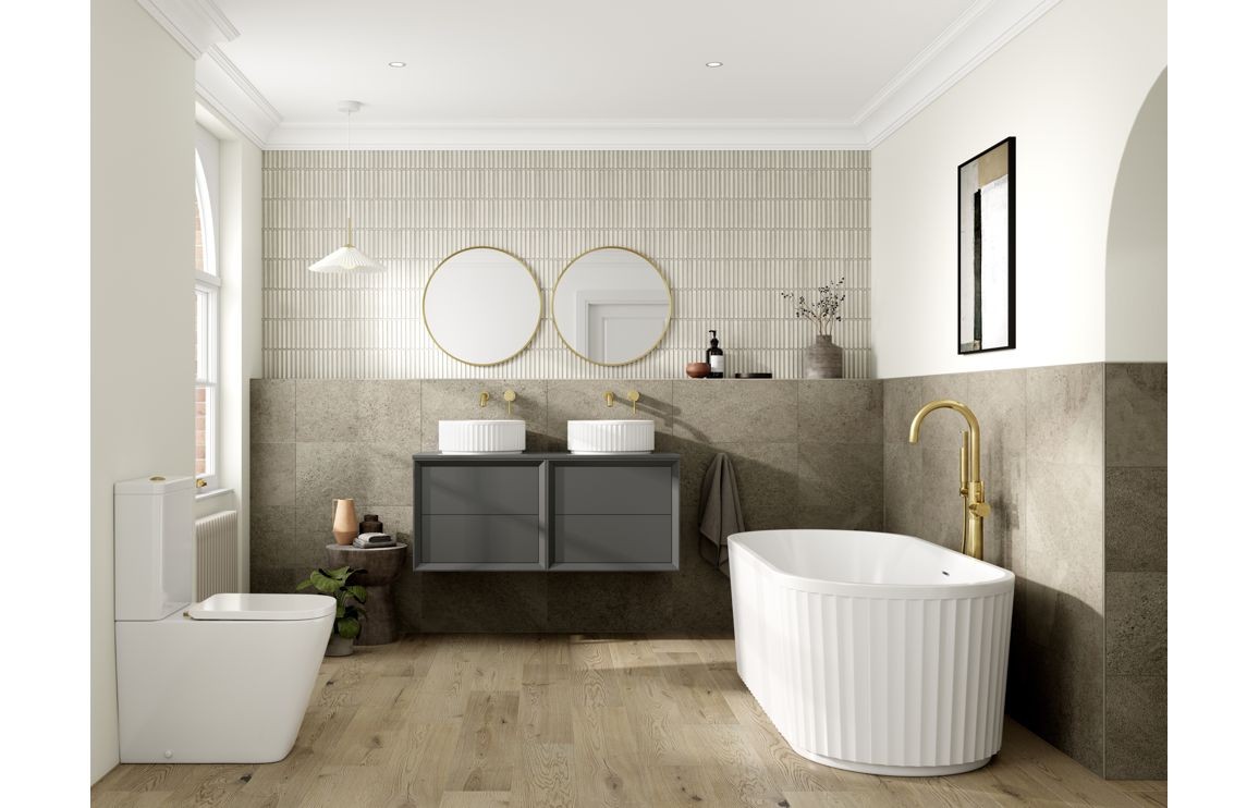 Peach 503mm Floor Standing WC Unit