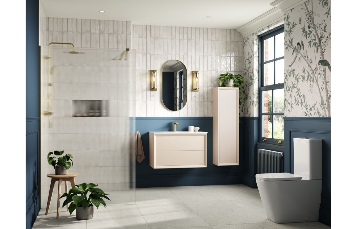 Peach 503mm Floor Standing WC Unit