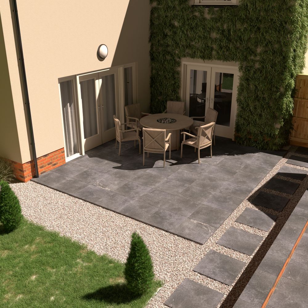 Fashion Stone Grey 60x60 20mm