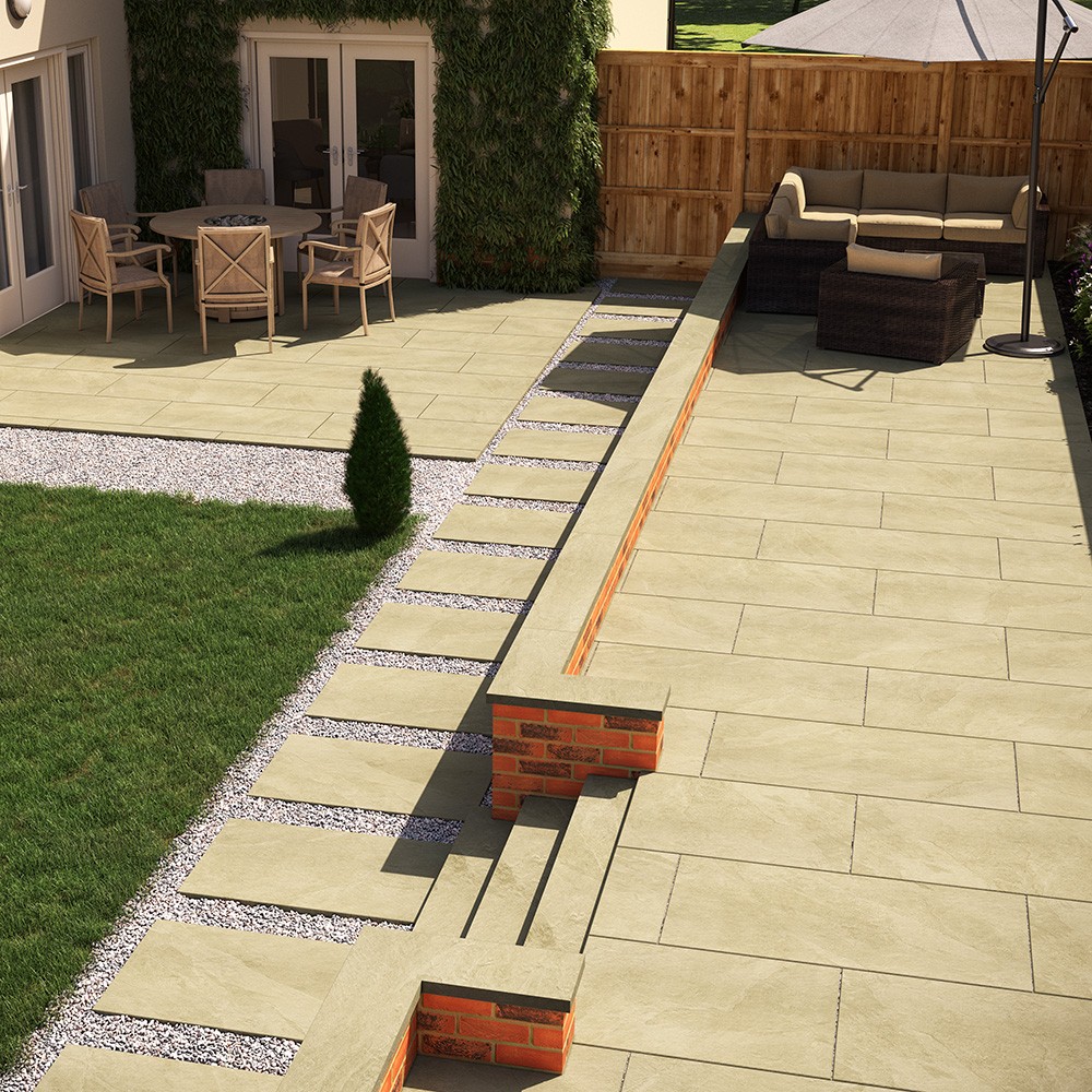CARMOSTONE BEIGE 60X120 20MM