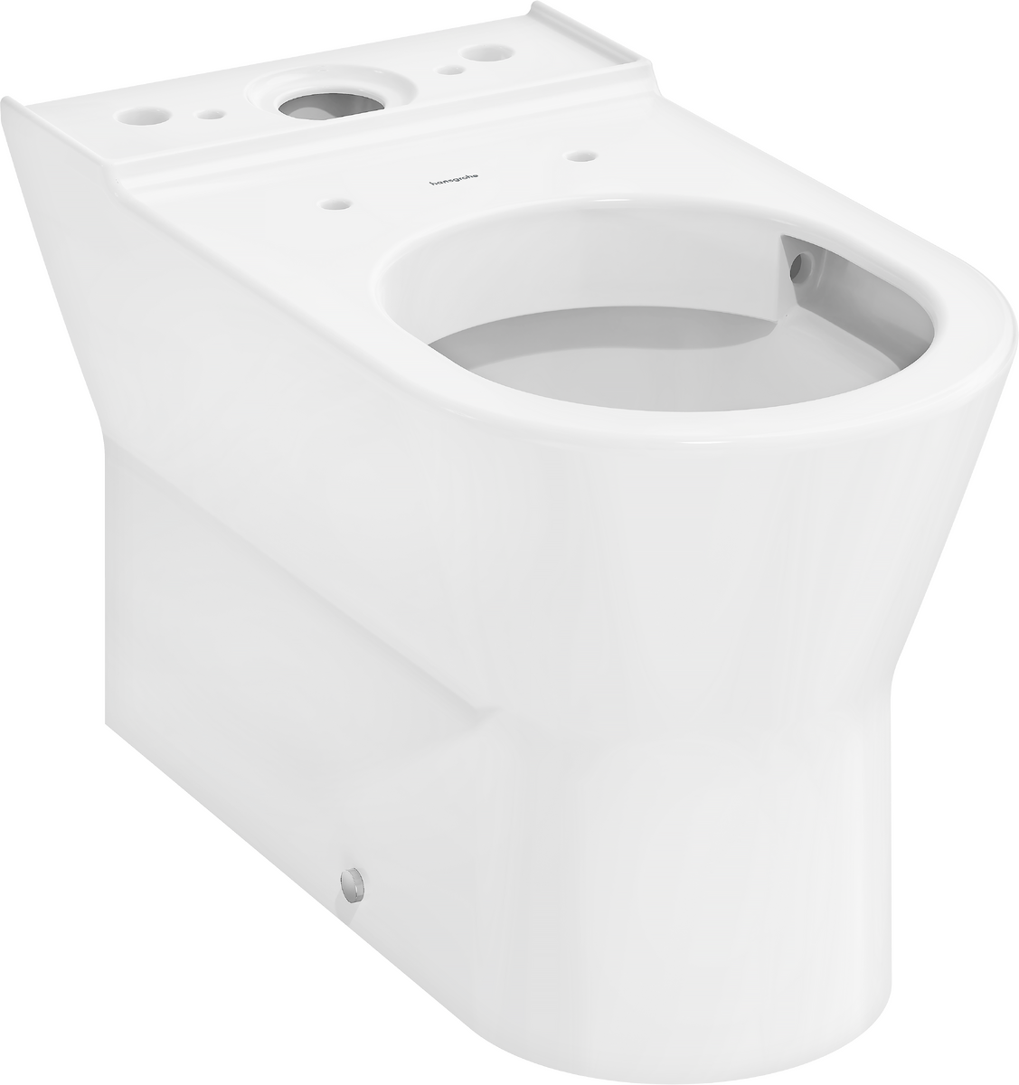 EluPura Original S Back-to-Wall Close Coupled WC Set 640mm with AquaChannel Flush & SoftClose Seat